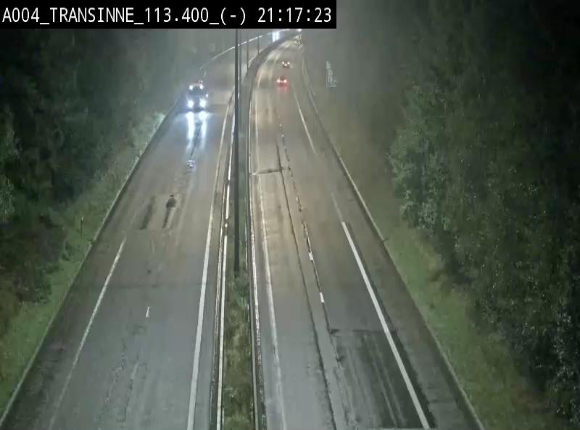 Caméra trafic E411 (A4) - Transinne direction Namur - BK 113.425