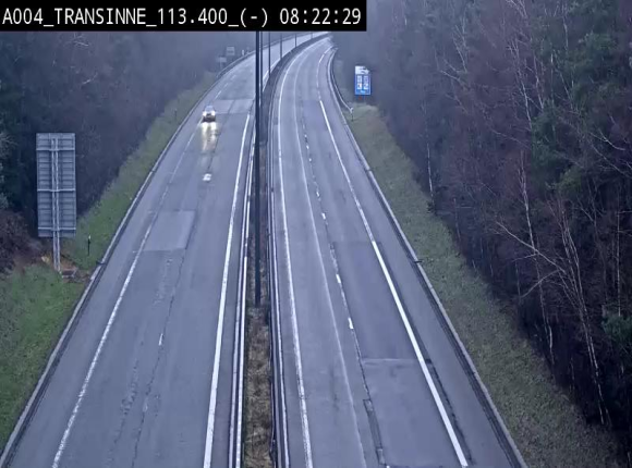 <h2>Caméra trafic E411 (A4) - Transinne direction Namur - BK 113.425</h2>