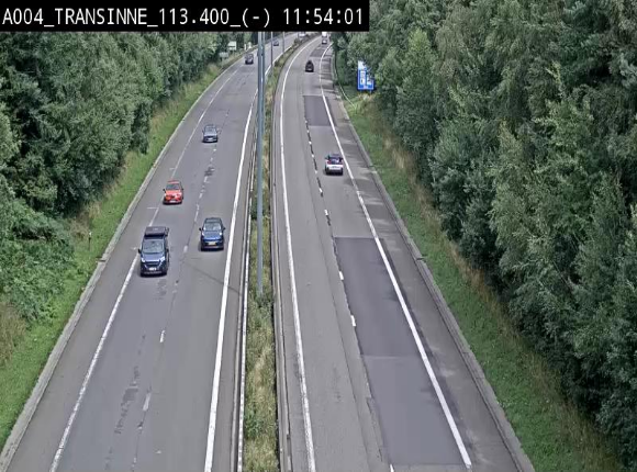 <h2>Caméra trafic E411 (A4) - Transinne direction Namur - BK 113.425</h2>