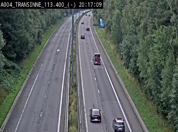 <h2>Caméra trafic E411 (A4) - Transinne direction Namur - BK 113.425</h2>