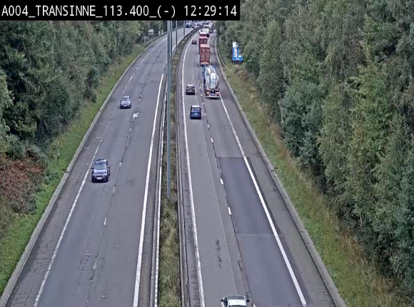 <h2>Caméra trafic E411 (A4) - Transinne direction Namur - BK 113.425</h2>