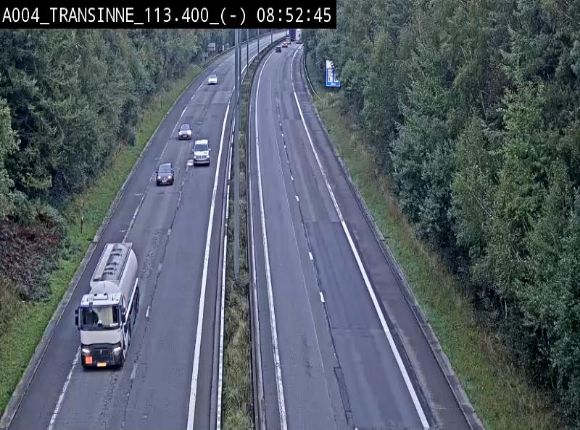 <h2>Caméra trafic E411 (A4) - Transinne direction Namur - BK 113.425</h2>