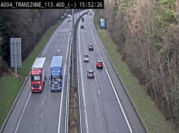 <h2>Caméra trafic E411 (A4) - Transinne direction Namur - BK 113.425</h2>