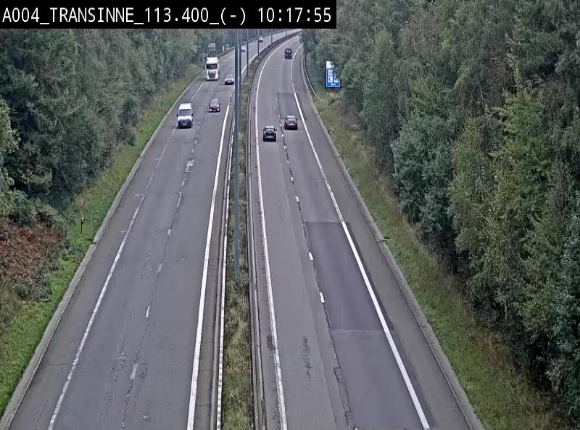 <h2>Caméra trafic E411 (A4) - Transinne direction Namur - BK 113.425</h2>