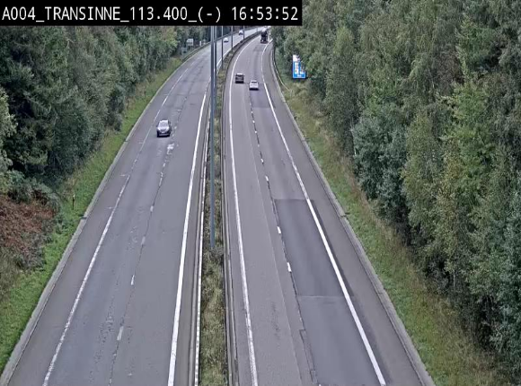 <h2>Caméra trafic E411 (A4) - Transinne direction Namur - BK 113.425</h2>
