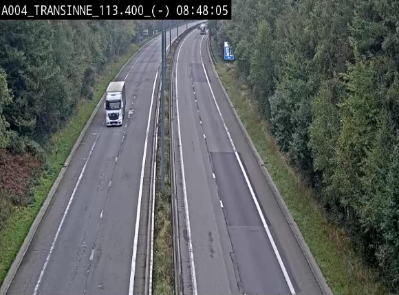<h2>Caméra trafic E411 (A4) - Transinne direction Namur - BK 113.425</h2>