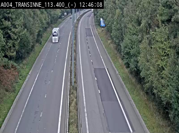 <h2>Caméra trafic E411 (A4) - Transinne direction Namur - BK 113.425</h2>