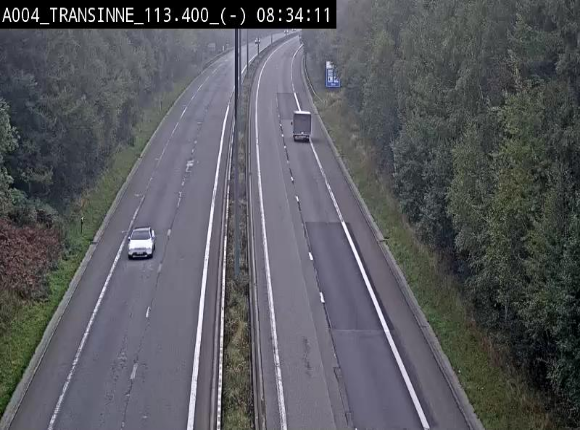 <h2>Caméra trafic E411 (A4) - Transinne direction Namur - BK 113.425</h2>