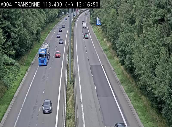 <h2>Caméra trafic E411 (A4) - Transinne direction Namur - BK 113.425</h2>