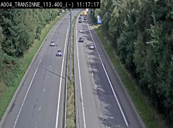 <h2>Caméra trafic E411 (A4) - Transinne direction Namur - BK 113.425</h2>