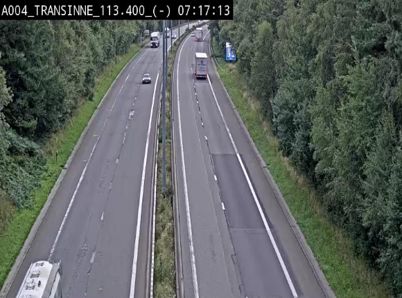 <h2>Caméra trafic E411 (A4) - Transinne direction Namur - BK 113.425</h2>