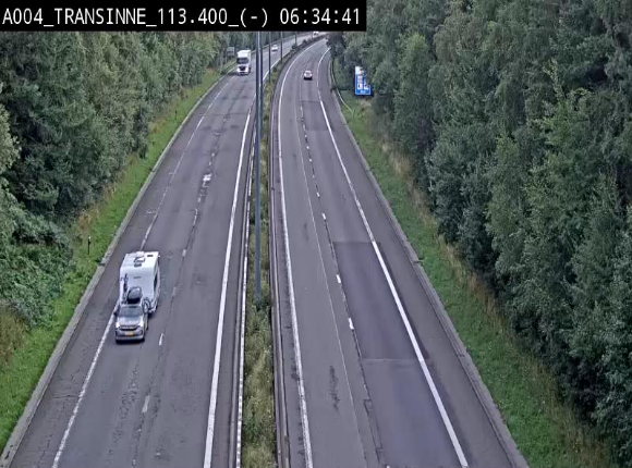 <h2>Caméra trafic E411 (A4) - Transinne direction Namur - BK 113.425</h2>