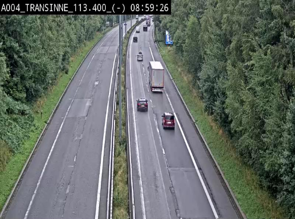 <h2>Caméra trafic E411 (A4) - Transinne direction Namur - BK 113.425</h2>