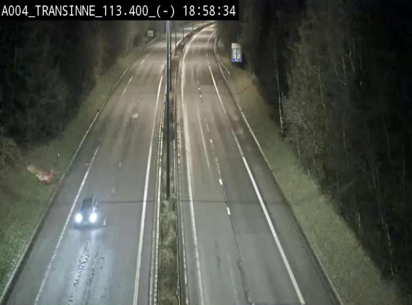 <h2>Caméra trafic E411 (A4) - Transinne direction Namur - BK 113.425</h2>