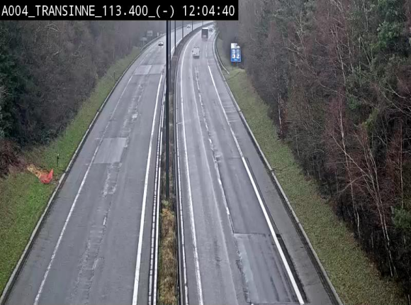 <h2>Caméra trafic E411 (A4) - Transinne direction Namur - BK 113.425</h2>