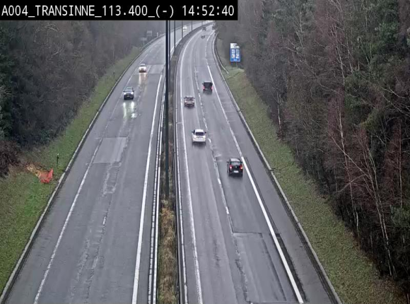 <h2>Caméra trafic E411 (A4) - Transinne direction Namur - BK 113.425</h2>