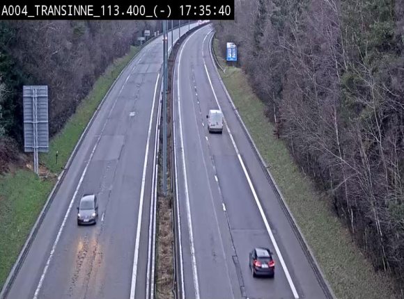 <h2>Caméra trafic E411 (A4) - Transinne direction Namur - BK 113.425</h2>