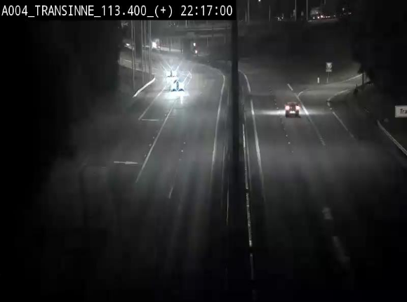 <h2>Webcam dans les Ardennes sur l'E411 à hauteur de Transinne. Vue orientée vers le sud de la Belgique</h2>