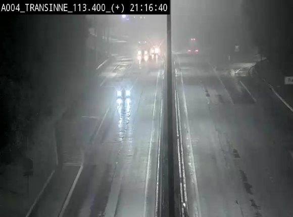 <h2>Webcam dans les Ardennes sur l'E411 à hauteur de Transinne. Vue orientée vers le sud de la Belgique</h2>