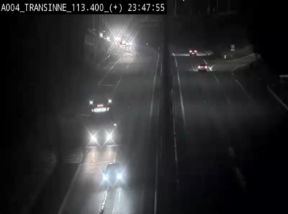<h2>Webcam dans les Ardennes sur l'E411 à hauteur de Transinne. Vue orientée vers le sud de la Belgique</h2>