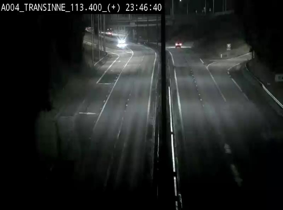 <h2>Webcam dans les Ardennes sur l'E411 à hauteur de Transinne. Vue orientée vers le sud de la Belgique</h2>