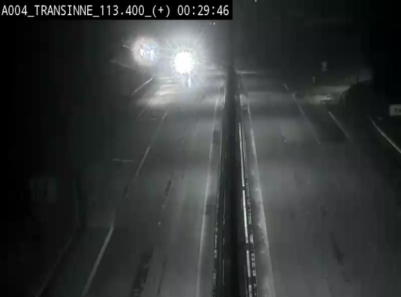 <h2>Webcam dans les Ardennes sur l'E411 à hauteur de Transinne. Vue orientée vers le sud de la Belgique</h2>