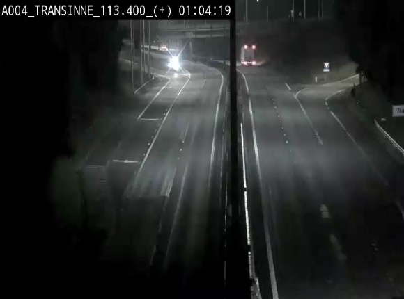 <h2>Webcam dans les Ardennes sur l'E411 à hauteur de Transinne. Vue orientée vers le sud de la Belgique</h2>