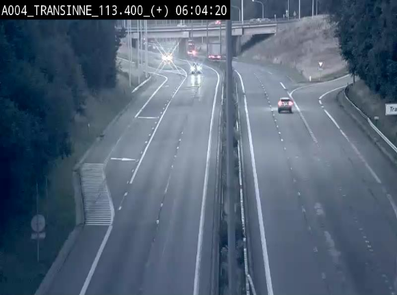 <h2>Webcam dans les Ardennes sur l'E411 à hauteur de Transinne. Vue orientée vers le sud de la Belgique</h2>