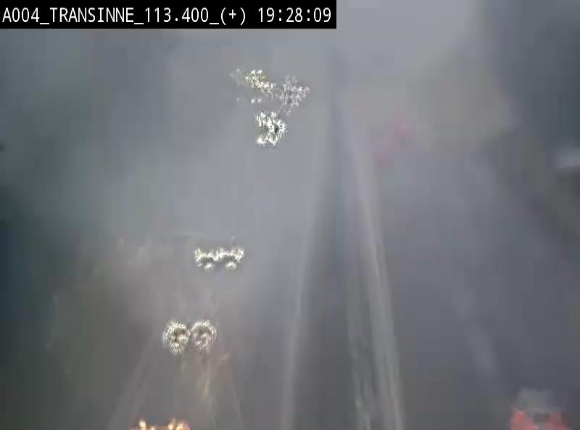 <h2>Webcam dans les Ardennes sur l'E411 à hauteur de Transinne. Vue orientée vers le sud de la Belgique</h2>