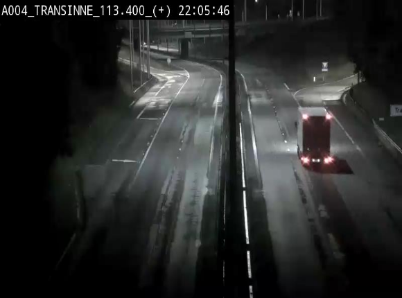 <h2>Webcam dans les Ardennes sur l'E411 à hauteur de Transinne. Vue orientée vers le sud de la Belgique</h2>