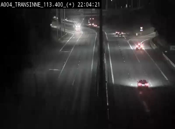 <h2>Webcam dans les Ardennes sur l'E411 à hauteur de Transinne. Vue orientée vers le sud de la Belgique</h2>
