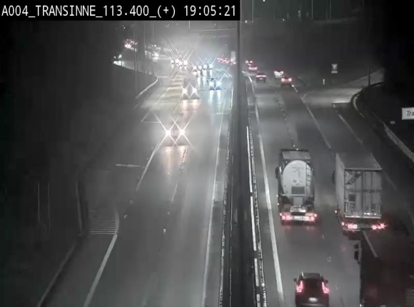 <h2>Webcam dans les Ardennes sur l'E411 à hauteur de Transinne. Vue orientée vers le sud de la Belgique</h2>