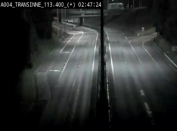 <h2>Webcam dans les Ardennes sur l'E411 à hauteur de Transinne. Vue orientée vers le sud de la Belgique</h2>