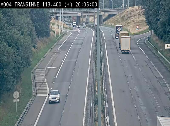 <h2>Webcam dans les Ardennes sur l'E411 à hauteur de Transinne. Vue orientée vers le sud de la Belgique</h2>