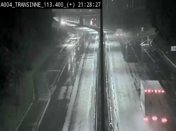 <h2>Webcam dans les Ardennes sur l'E411 à hauteur de Transinne. Vue orientée vers le sud de la Belgique</h2>