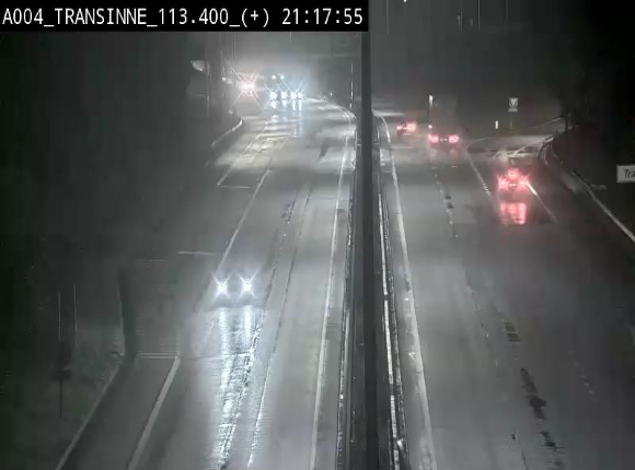 <h2>Webcam dans les Ardennes sur l'E411 à hauteur de Transinne. Vue orientée vers le sud de la Belgique</h2>