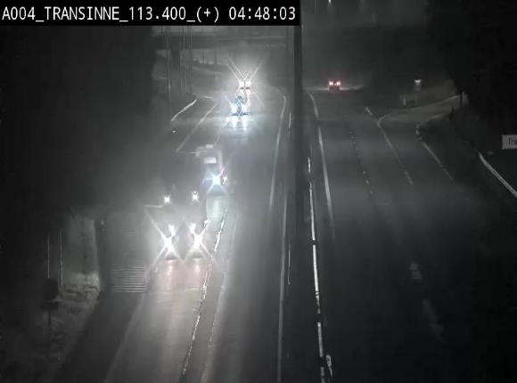<h2>Webcam dans les Ardennes sur l'E411 à hauteur de Transinne. Vue orientée vers le sud de la Belgique</h2>