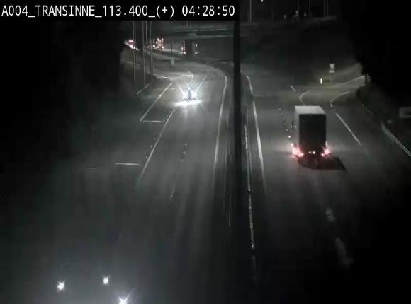 <h2>Webcam dans les Ardennes sur l'E411 à hauteur de Transinne. Vue orientée vers le sud de la Belgique</h2>