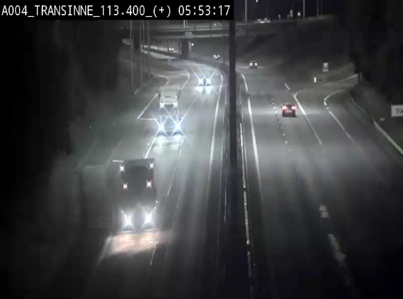 <h2>Webcam dans les Ardennes sur l'E411 à hauteur de Transinne. Vue orientée vers le sud de la Belgique</h2>