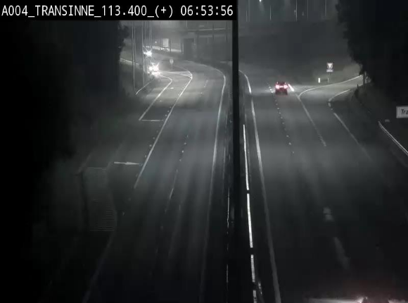<h2>Webcam dans les Ardennes sur l'E411 à hauteur de Transinne. Vue orientée vers le sud de la Belgique</h2>