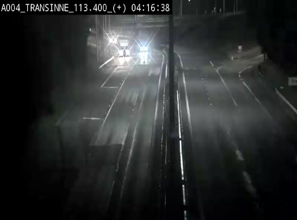<h2>Webcam dans les Ardennes sur l'E411 à hauteur de Transinne. Vue orientée vers le sud de la Belgique</h2>