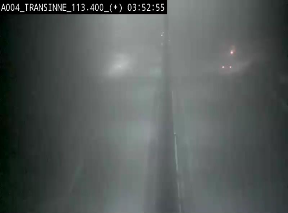 Webcam dans les Ardennes sur l'E411 à hauteur de Transinne. Vue orientée vers le sud de la Belgique