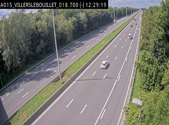 <h2>Webcam autoroute Belgique - Villers-le-Bouillet - E42 direction Liège - BK 18.7</h2>