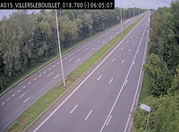<h2>Webcam autoroute Belgique - Villers-le-Bouillet - E42 direction Liège - BK 18.7</h2>
