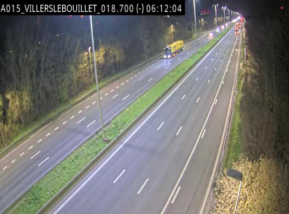 <h2>Webcam autoroute Belgique - Villers-le-Bouillet - E42 direction Liège - BK 18.7</h2>