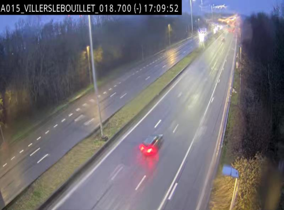 <h2>Webcam autoroute Belgique - Villers-le-Bouillet - E42 direction Liège - BK 18.7</h2>