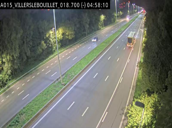 <h2>Webcam autoroute Belgique - Villers-le-Bouillet - E42 direction Liège - BK 18.7</h2>