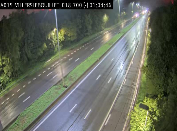 Webcam autoroute Belgique - Villers-le-Bouillet - E42 direction Liège - BK 18.7