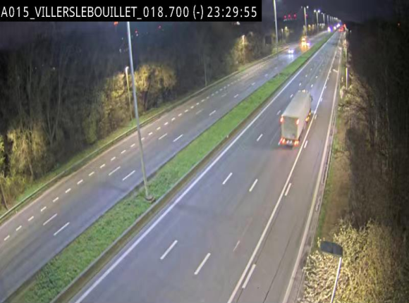 <h2>Webcam autoroute Belgique - Villers-le-Bouillet - E42 direction Liège - BK 18.7</h2>