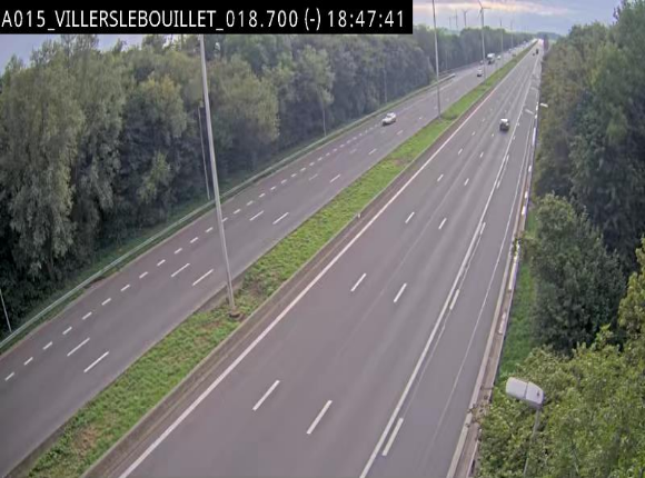 <h2>Webcam autoroute Belgique - Villers-le-Bouillet - E42 direction Liège - BK 18.7</h2>